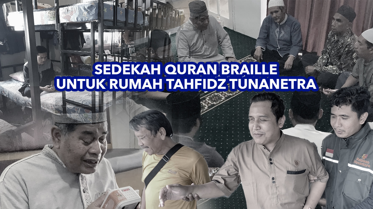 SharingHappiness 100 000 QUR039AN BRAILLE UNTUK SAHABAT TUNA NETRA