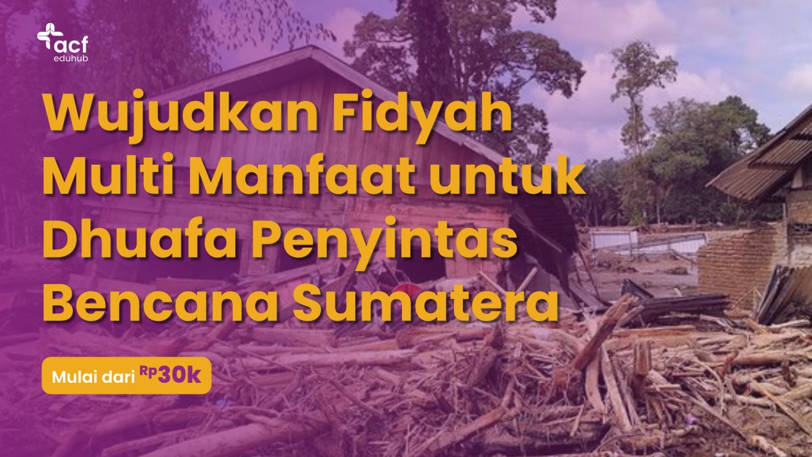Fidyah Bantu Dhuafa dan Yatim Korban Bencana Sumatera - 23416