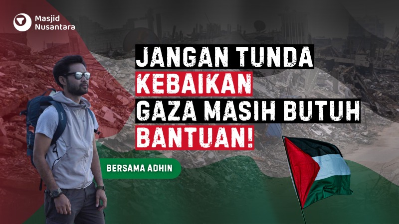 Sedekah Terbaik Bersama Adhin Bantu Palestina