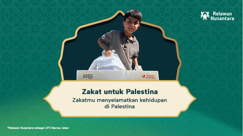 Tunaikan Zakat untuk Palestina