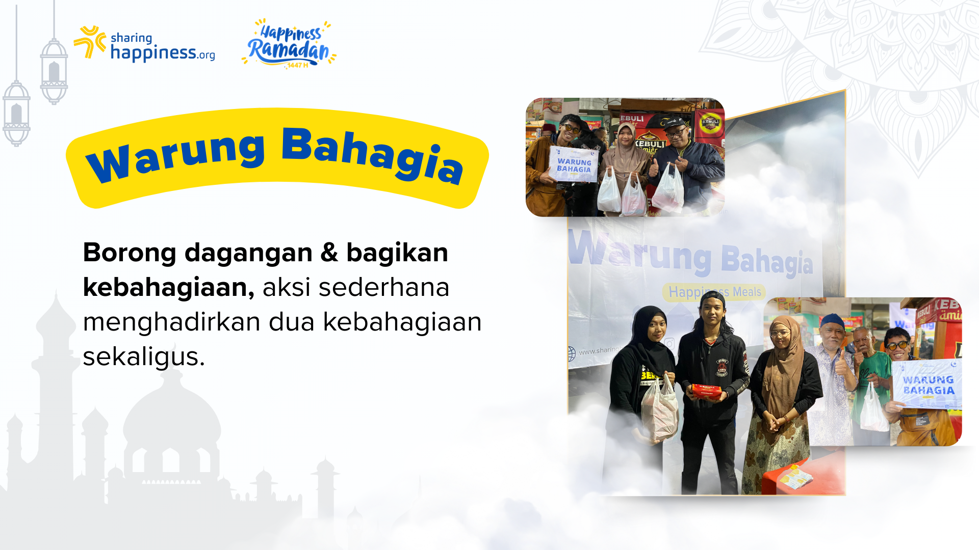 Warung Bahagia: Borong Dagangan, Tebar Kebahagiaan - 16444