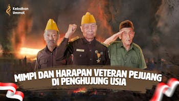 Bantu Wujudkan Mimpi dan Harapan Veteran Pejuang di Penghujung Usia