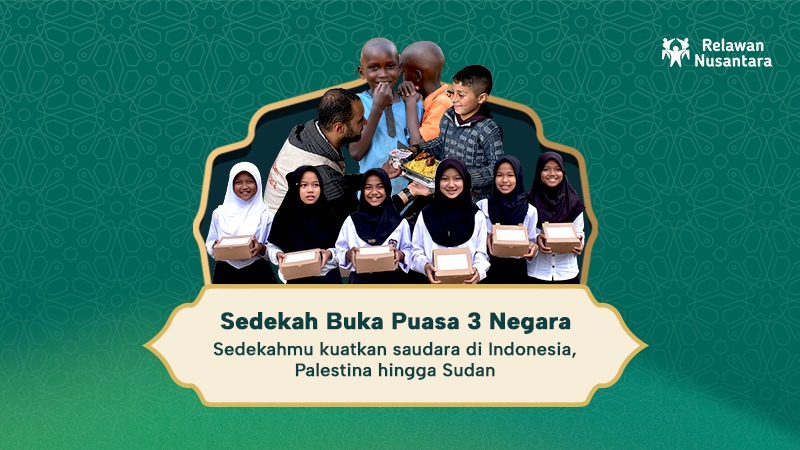 Patungan Sedekah Buka Puasa 3 negara