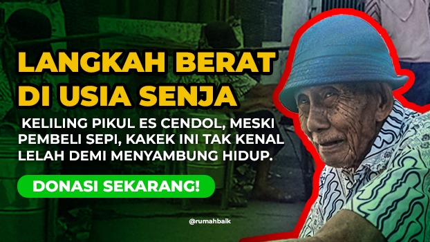 Yatim Ini Berjuang Sekolah dengan Sepatu Jebol - 20005