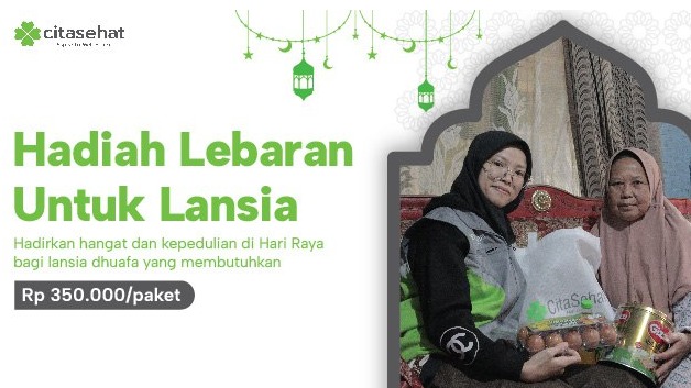 Bingkisan Lebaran untuk Lansia Dhuafa