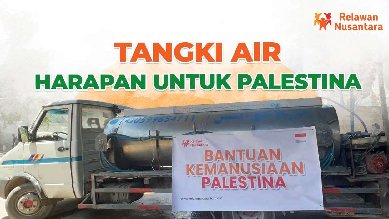 Tangki Air Harapan Untuk Palestina - 19598