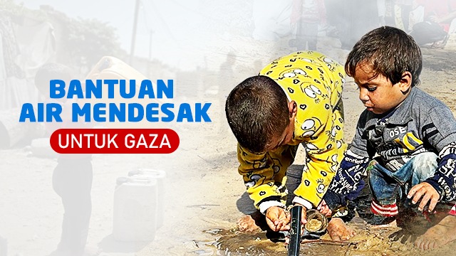 Sedekah Air Gaza Obati Luka dan Dahaga Mereka - 16773