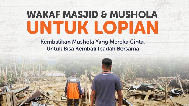Wakaf Masjid Dan Musholla Untuk Lopian