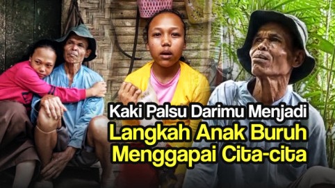Terlahir Dengan Satu Kaki Bantu Perjuangan Ai