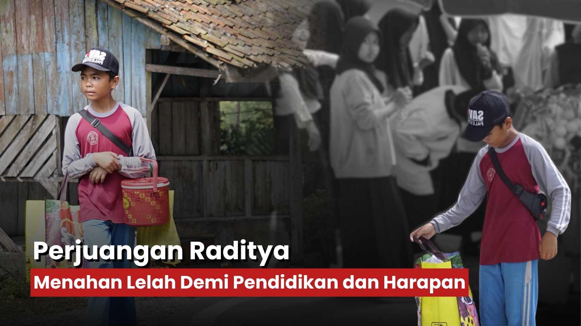 Perjuangan Raditya Menahan Lelah Demi Pendidikan dan Harapan