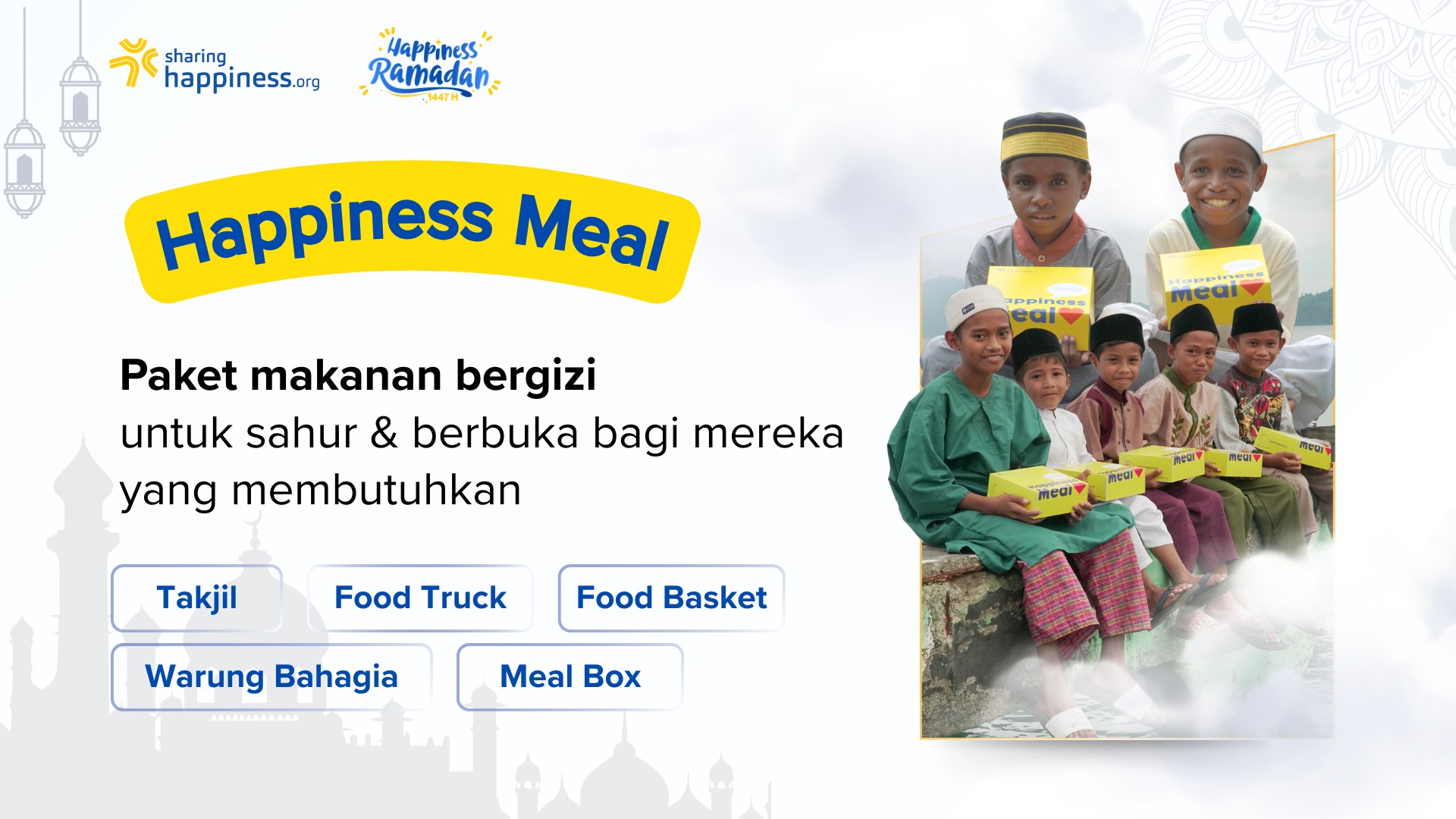 Happiness Meal - Berbagi Makanan di Bulan Ramadhan