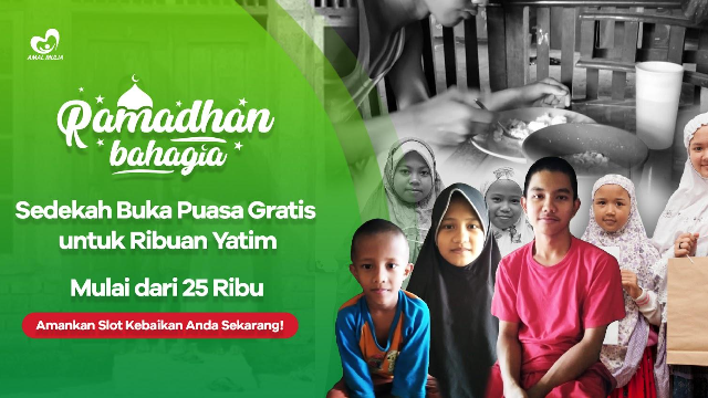 Booking Sekarang 10 Ribu Slot Sedekah Iftar Yatim - 10406