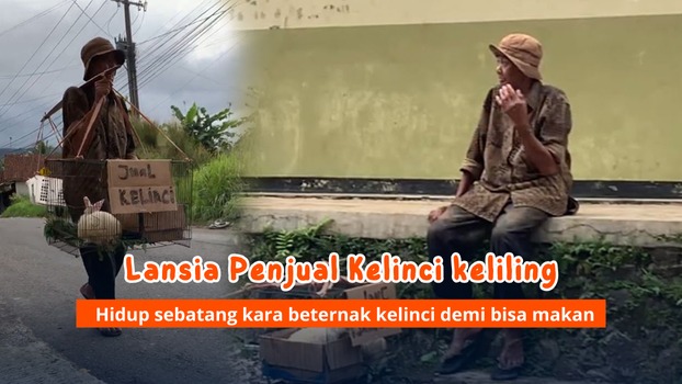 Ketegaran Abah Ukat di Tengah Hidup Sebatang Kara - 23320