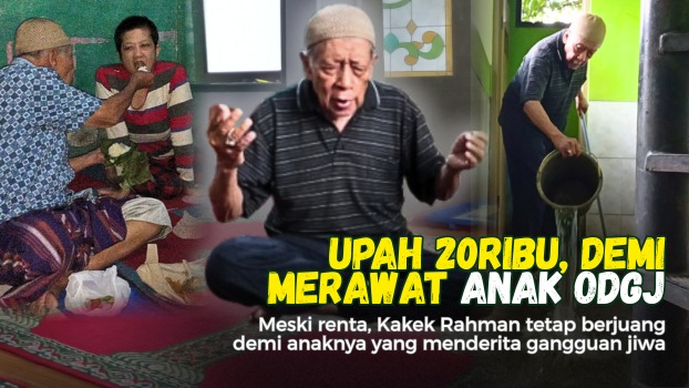 Perjuangan Kakek Marbot Merawat Anak ODGJ - 22175