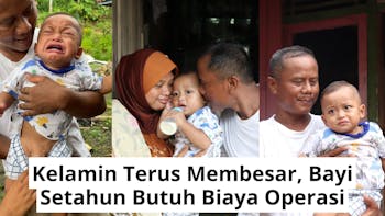 Urgent! Kelamin Terus Membesar Bantu Dik Erlangga Operasi