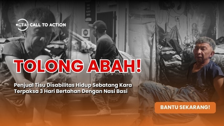 Juang Disabilitas Penjual Tisu Bertahan Dari Nasi Basi