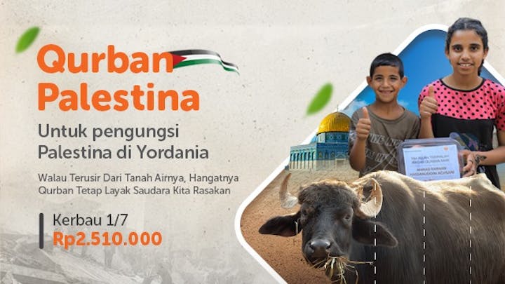 Qurban Patungan Kerbau Untuk Pengungsi Palestina - 20353