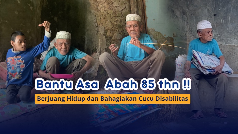 Kakek Renta Sambung Hidup Dari Jual Layangan - 21450