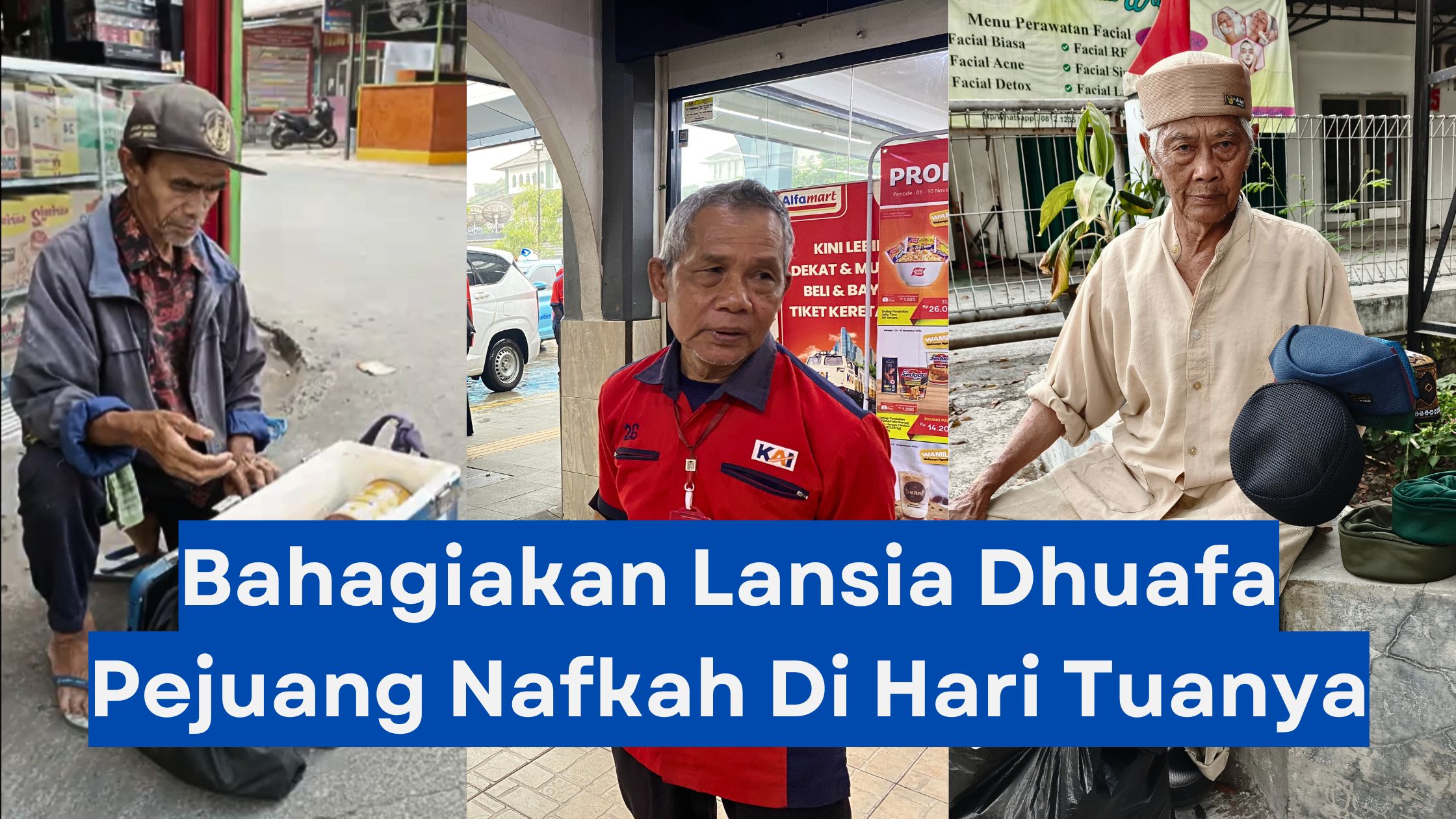 Berjuang Di Umur Senja Demi Bertahan Hidup, Bantu Lansia Dhuafa Berdaya - 19690