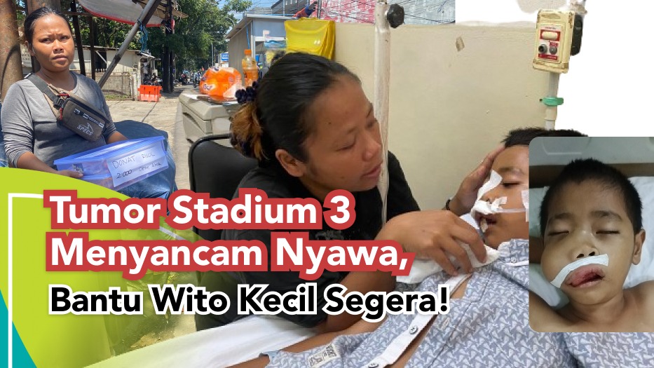 Mengidap Tumor Stadium 3 dan dibully Bantu Wito Sembuh - 20557