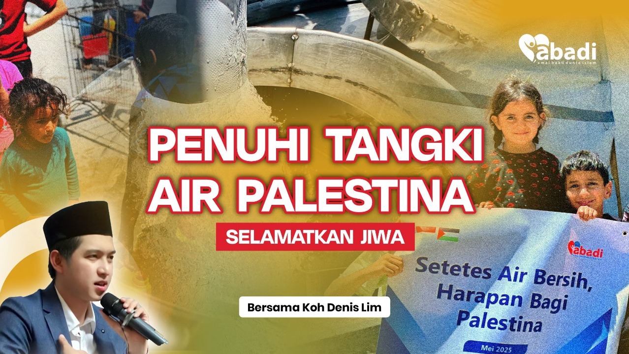 PENUHI TANGKI AIR PALESTINA - SELAMATKAN JIWA - 21710