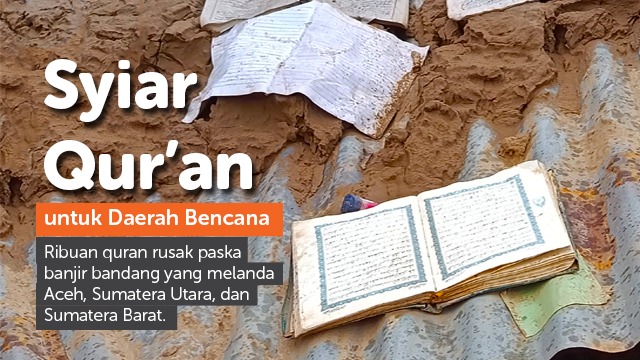 Al-Quran Baru Untuk Daerah Bencana