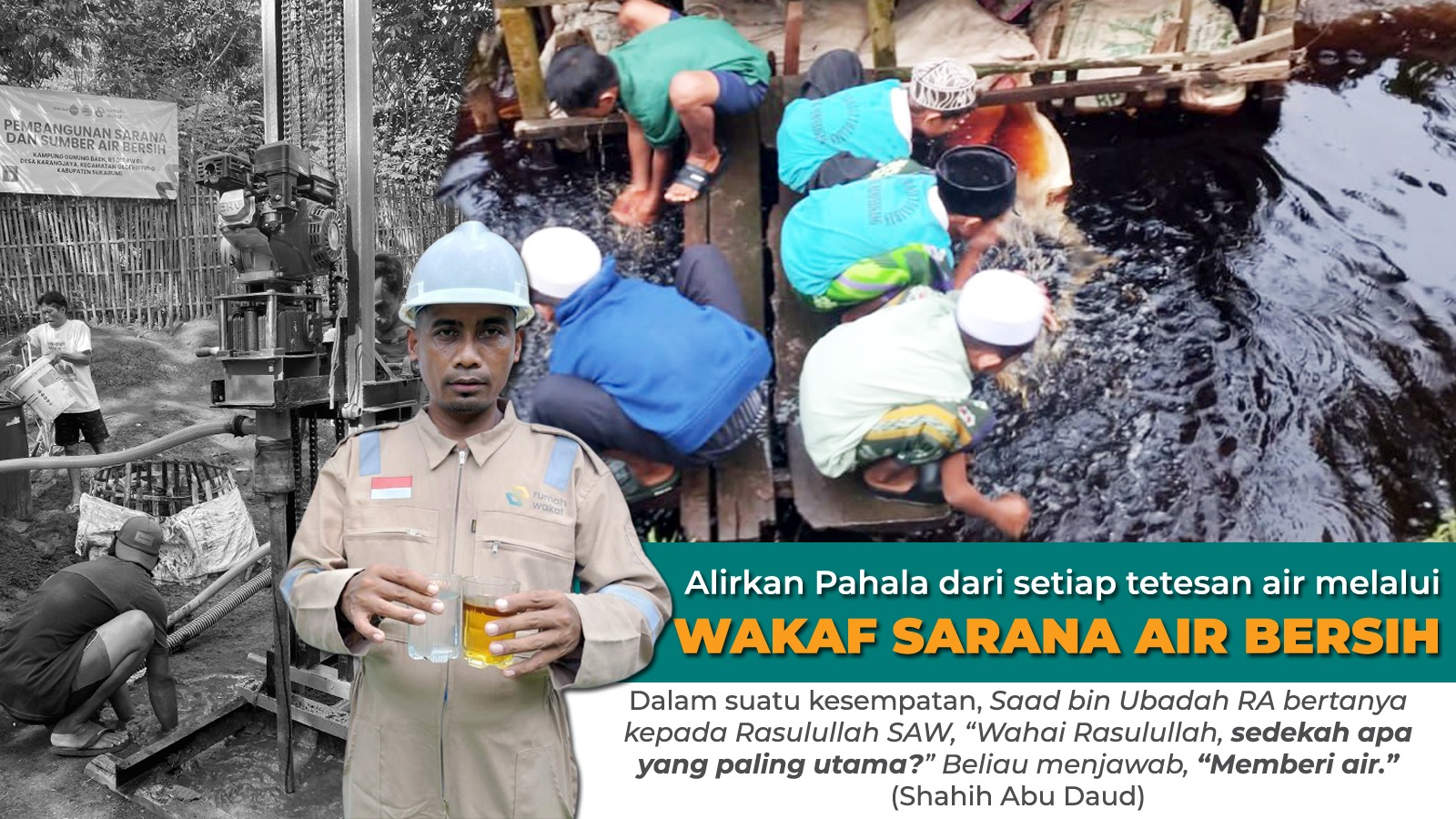 Wakaf Air Bersih Kado Terindah untuk Santri Pedalaman - 18684