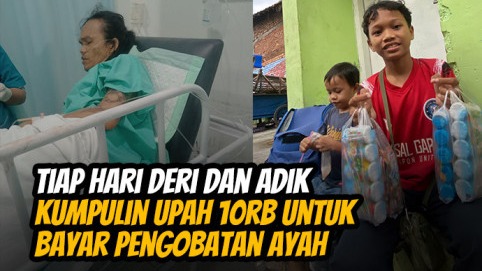Bocah Penjual Susu Ini Berjuang Demi Bantu Keluarga