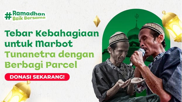 Hadiahkan Bingkisan Lebaran Untuk Tunanetra Pejuang Nafkah - 19895
