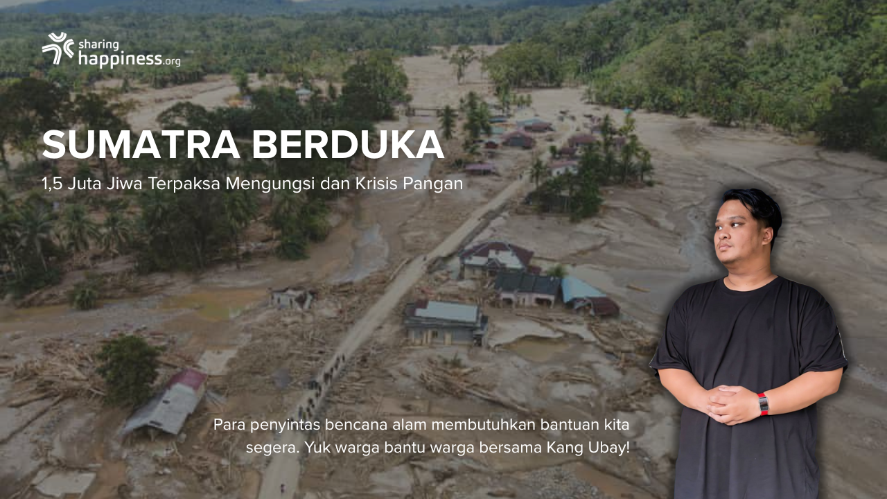 Bantu Korban Bercana Sumatra bersama Ubay - 22924