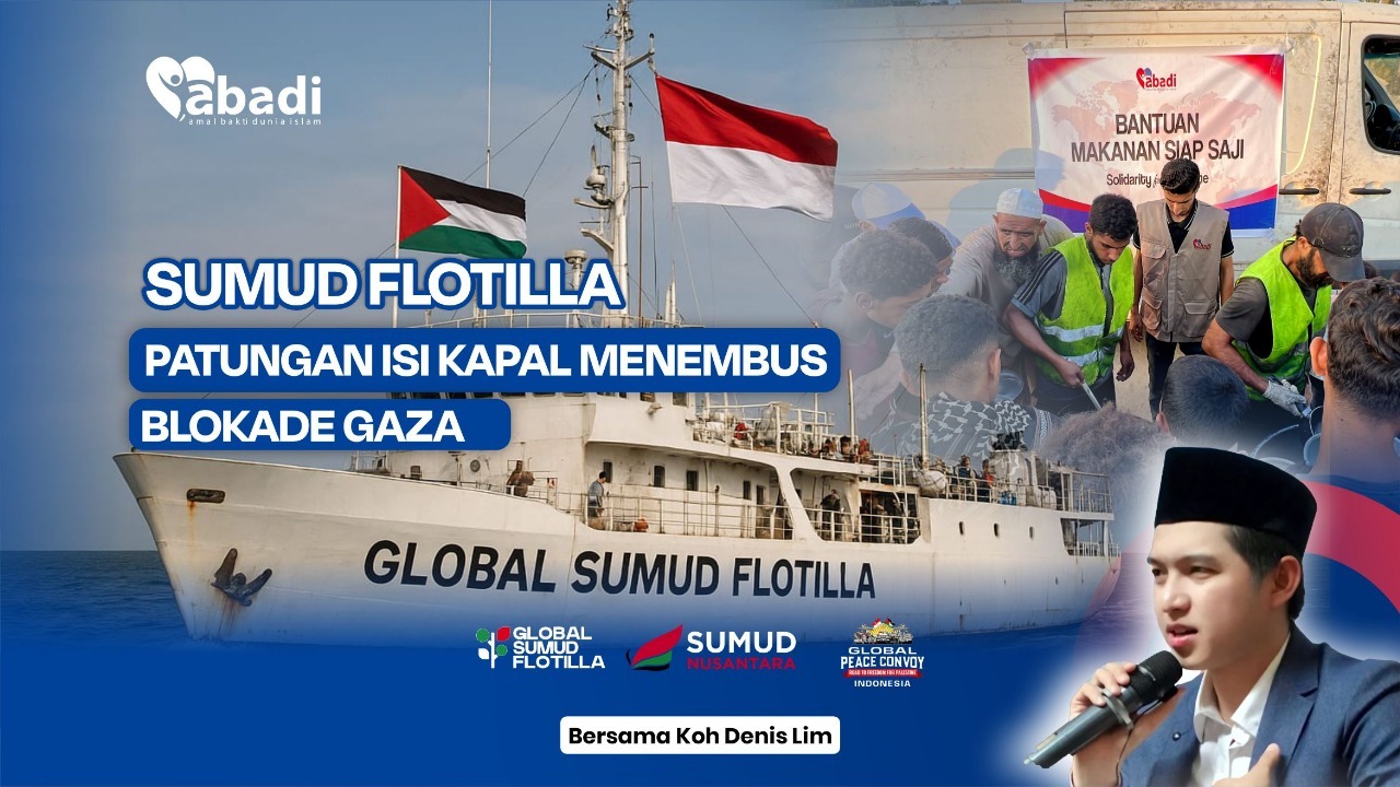 SUMUD FLOTILLA PATUNGAN ISI KAPAL MENEMBUS BLOKADE GAZA