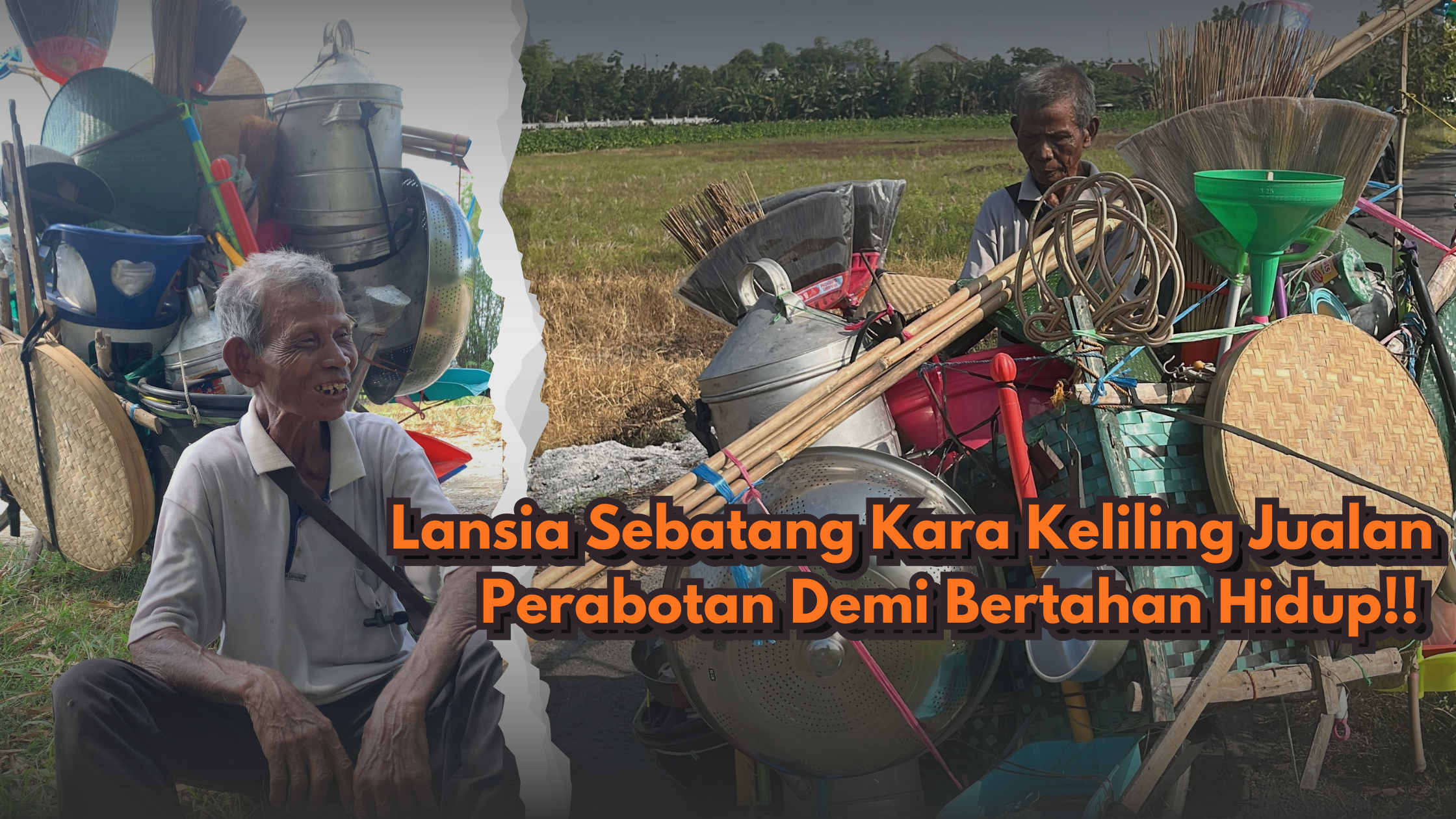 Langkah Tua Mbah Yakmo Pejuang Rezeki di Ujung Senja - 22464