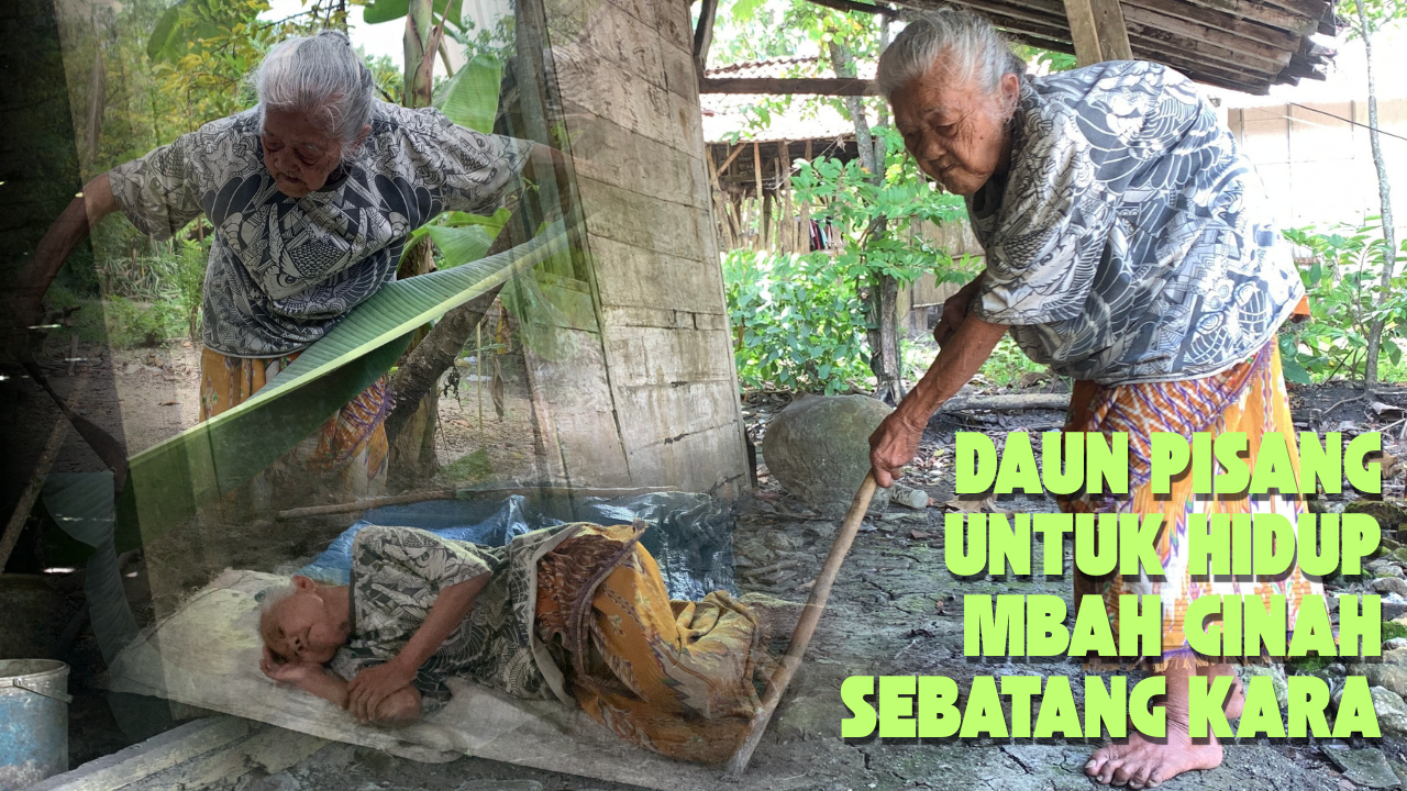 Tolong Mbah Ginah Sebatang Kara Penjual Daun Pisang - 21839