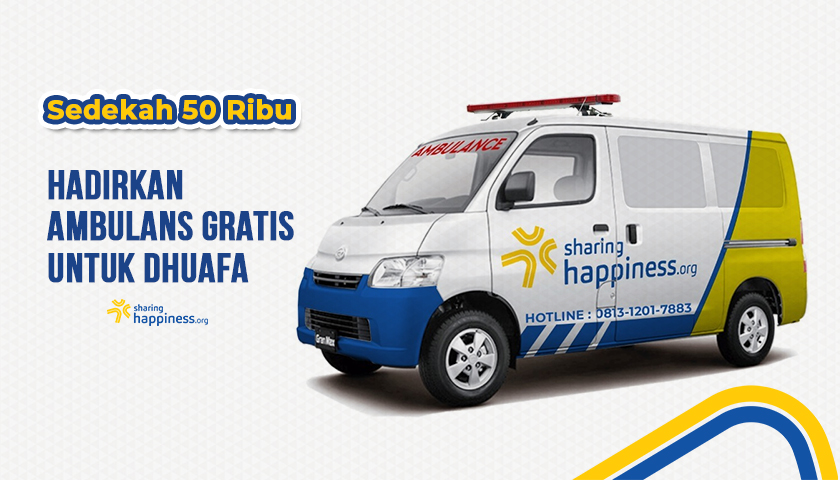 Sedekah Ambulans Gratis untuk Dhuafa - 10999