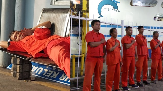 Kerja Berat! Upah Hanya 15 Ribu! Bahagiakan Para Porter - 23477