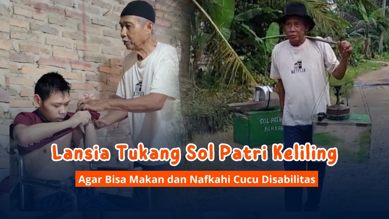 Tubuh Renta Kakek Cari Nafkah Demi Cucu Disabilitas - 23244