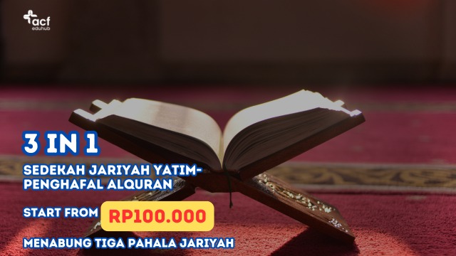 3in1 Paket Sedekah Jariyah Yatim-Penghafal Al Quran - 20107