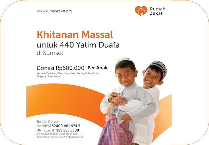 Sharing Happiness Khitanan Massal Untuk 440 Yatim Dhuafa