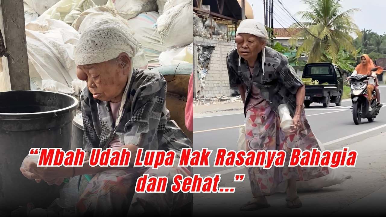 Upah 5rb Perhari! Mbah Tetap Berjuang Meski Sakit Tumor - 22662