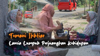 Temani Ikhtiar Lansia Lumpuh Perjuangkan Kehidupan