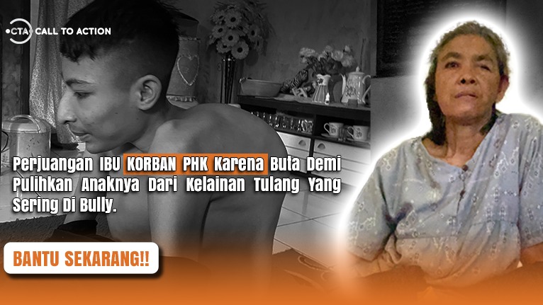 Bantu Ibu Buta Pulihkan Anak dari Kelainan Tulang - 21073