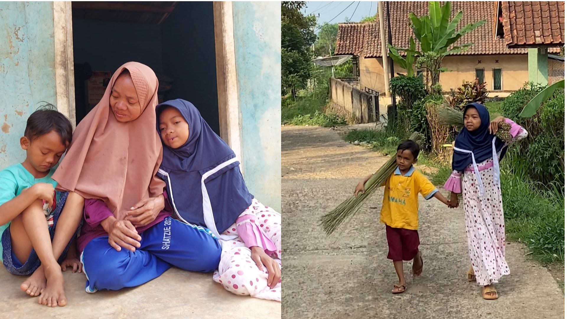 Sapu 5 Ribu Jadi Nafkah Hilman dan Ibu