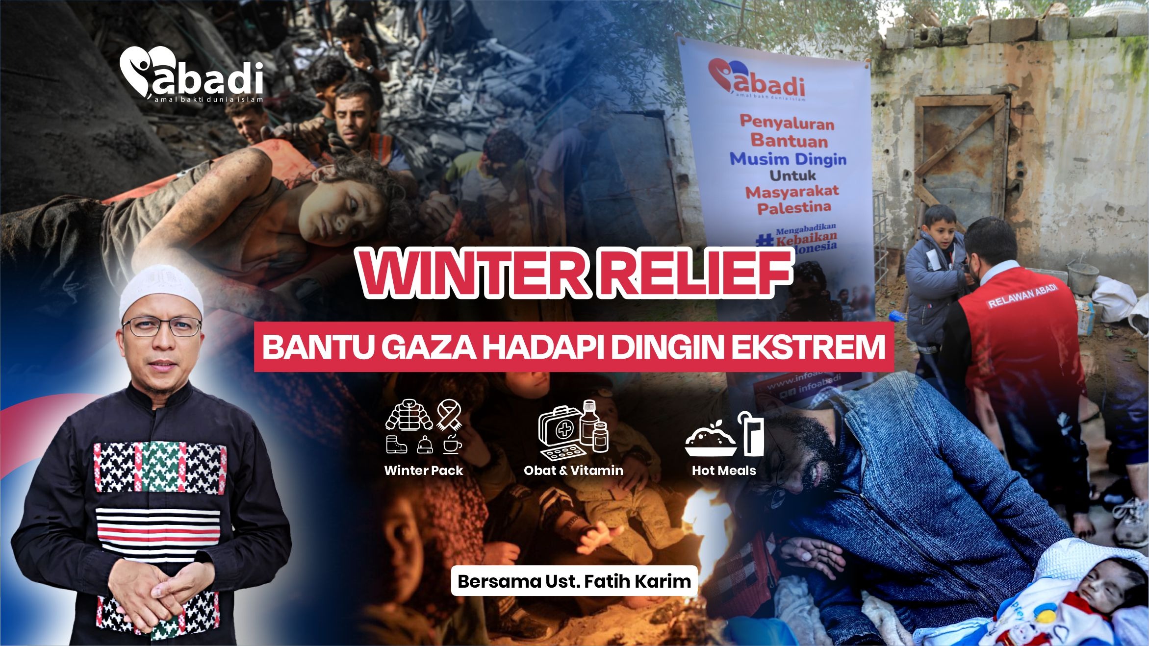 WINTER RELIEF BANTU GAZA HADAPI DINGIN EKSTREM - 22415