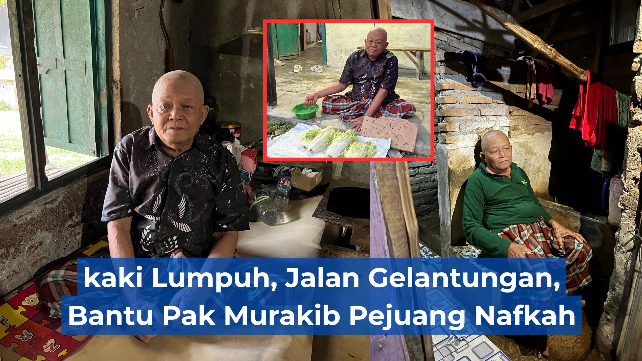 40 Tahun Lumpuh Rela Jadi Tulang Punggung Keluarga - 21230
