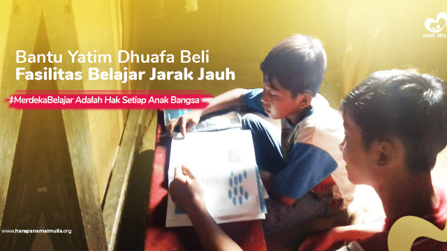 Bantu Yatim Beli Fasilitas Belajar Jarak Jauh - 8444