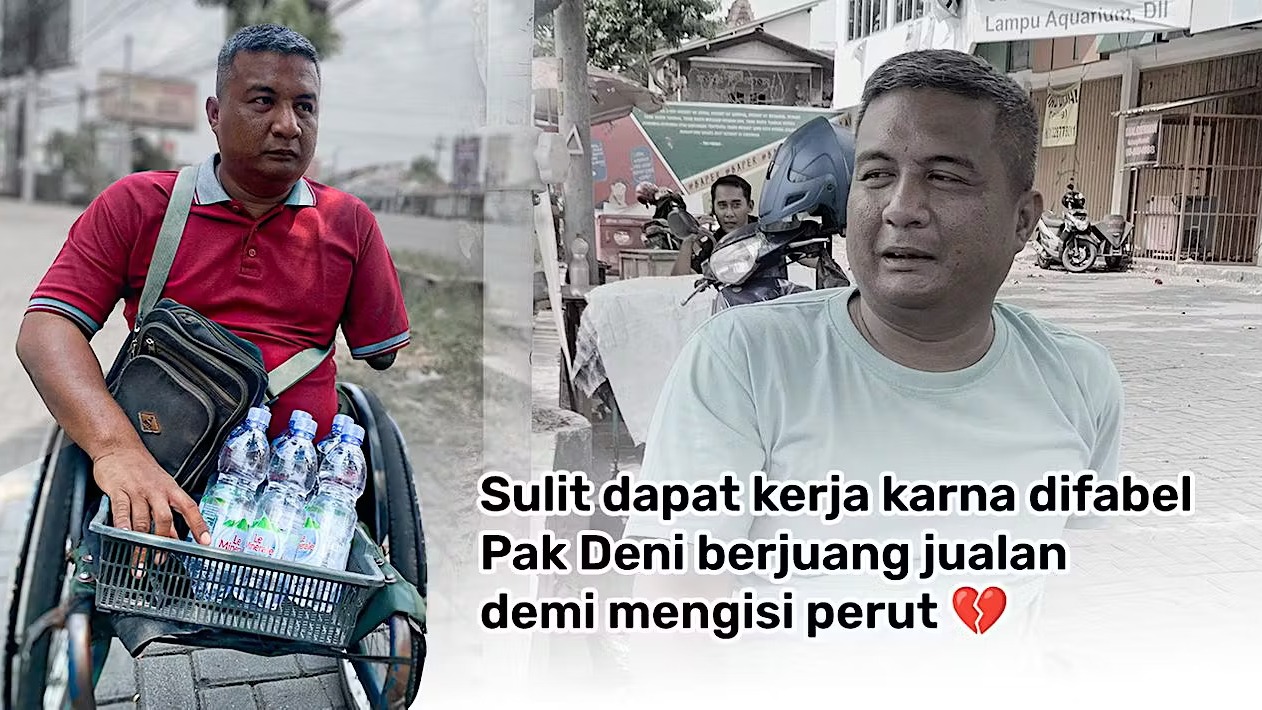 PAK DENI !! PEJUANG NAFKAH DIFABEL SEBATANG KARA - 21627
