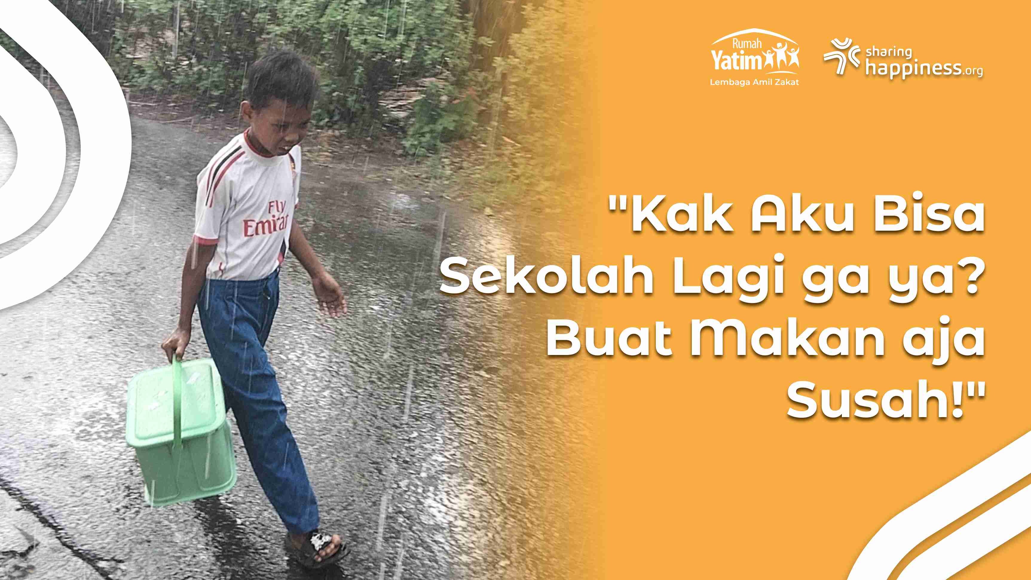 Yatim Piatu Penjual Gorengan Ini Terpaksa Putus Sekolah - 21268