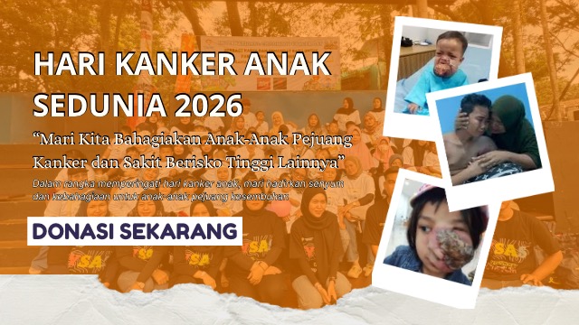 Berbagi Harapan untuk Pejuang Kanker Anak Bersama YSAS