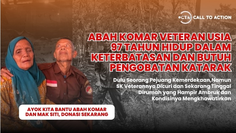 Hidup Sengsara dan Perlu Pengobatan, Abah Komar Perlu Segera Dibantu - 22344