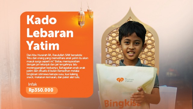 Kado Lebaran Yatim